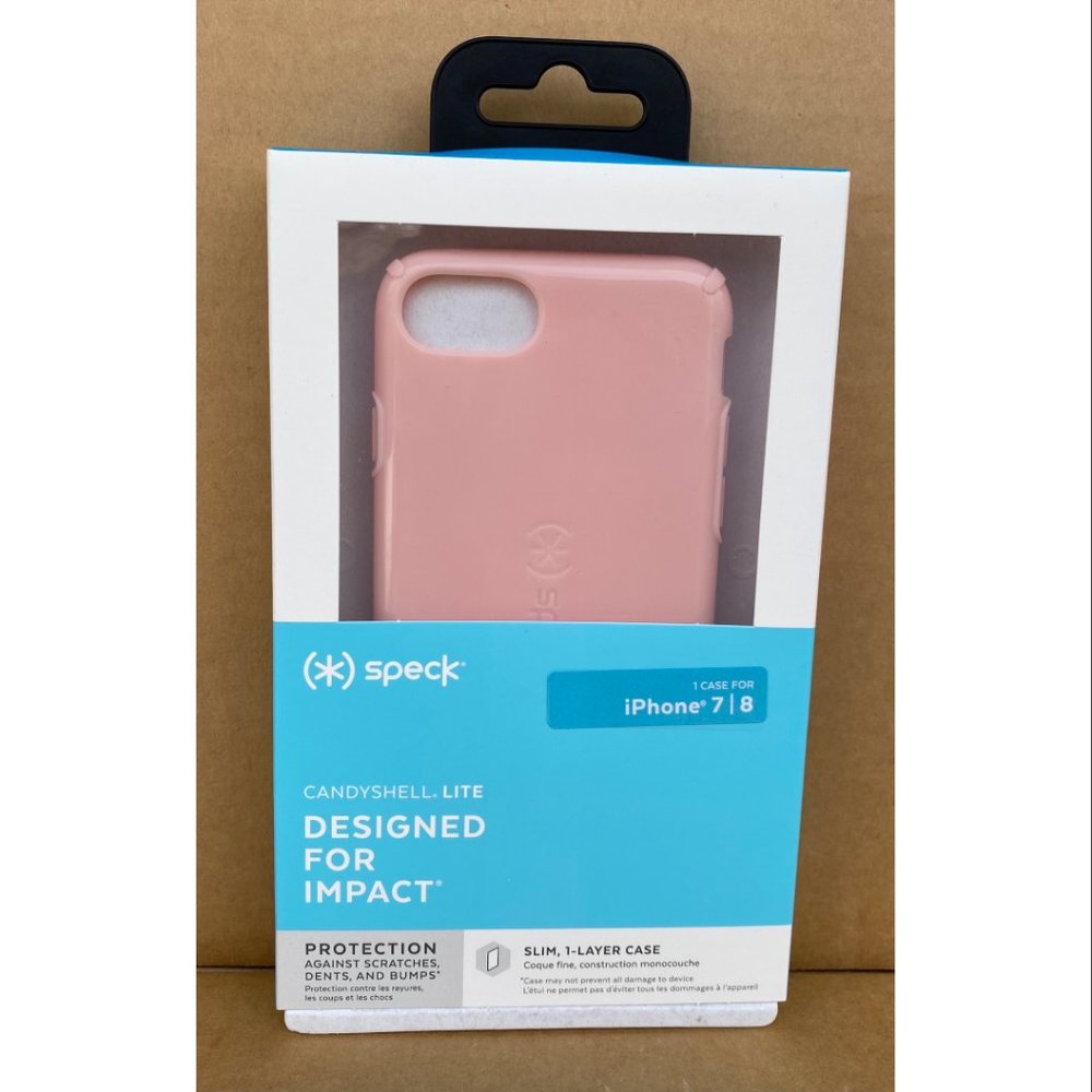 Speck iPhone SE 2022 Case‎ Quartz Pink Candyshell Lite Slim for iPhone 6s/7/8